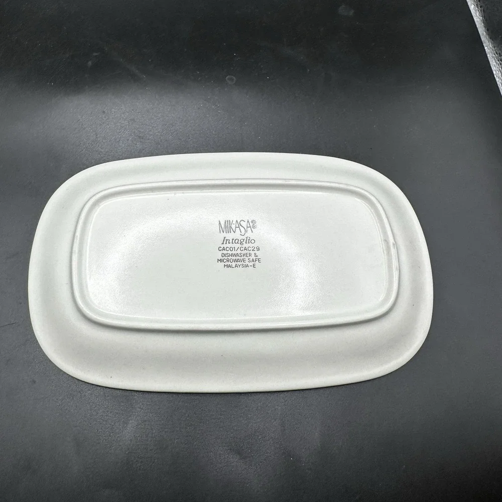 Mikasa Intaglio CAC29 Hacienda Butter Dish Replacement Bottom Dish Only
